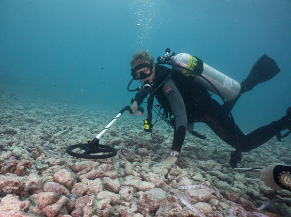 underwater metal detecting 1